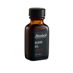 Hemlock Campfire Beard Oil 37ml amber glass bottle, angled front view showing Beard Oil Campfire label