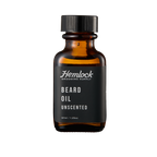 Hemlock Unscented Beard Oil, fragrance-free nourishing beard and skin oil for sensitive skin
