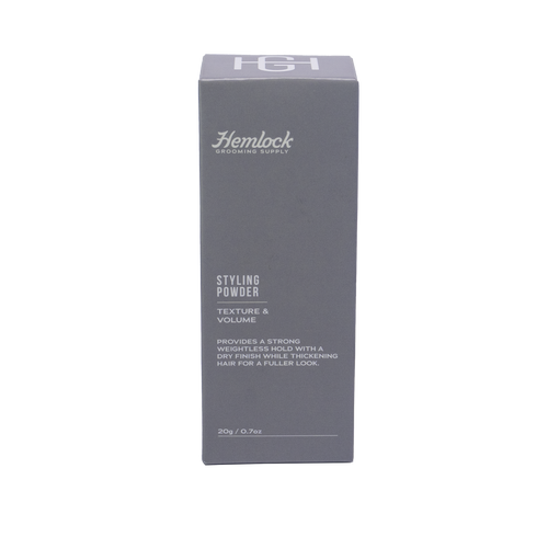 Hemlock Texture Powder | Volume & Dry Hold Hair Styling Powder