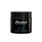 Hemlock Hair Cream, light-hold men’s styling cream with a natural finish (2 oz / 60 ml)